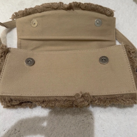 Forever 21 Beige Fringe Shoulder Bag - Picture 3 of 4